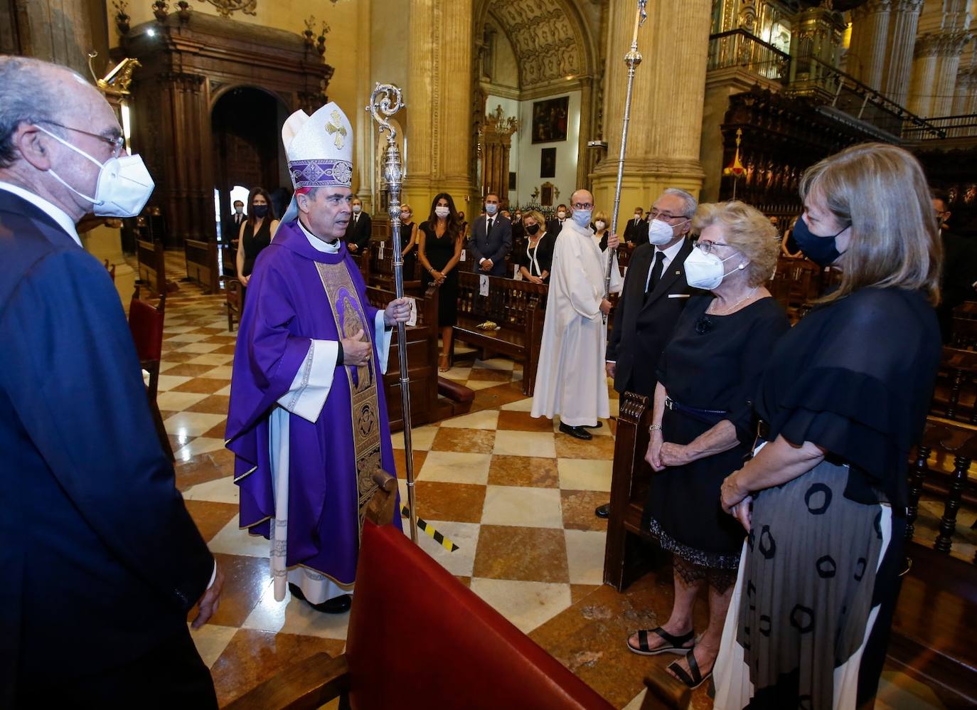 Fotos Funeral en la Catedral de Málaga por las víctimas del